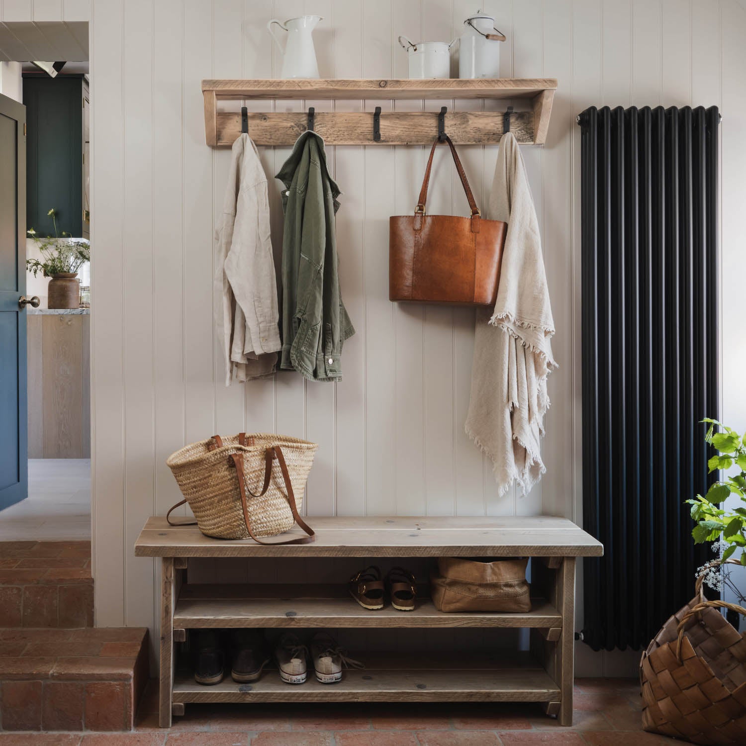 Shoe Rack and Bench Still and Bloom