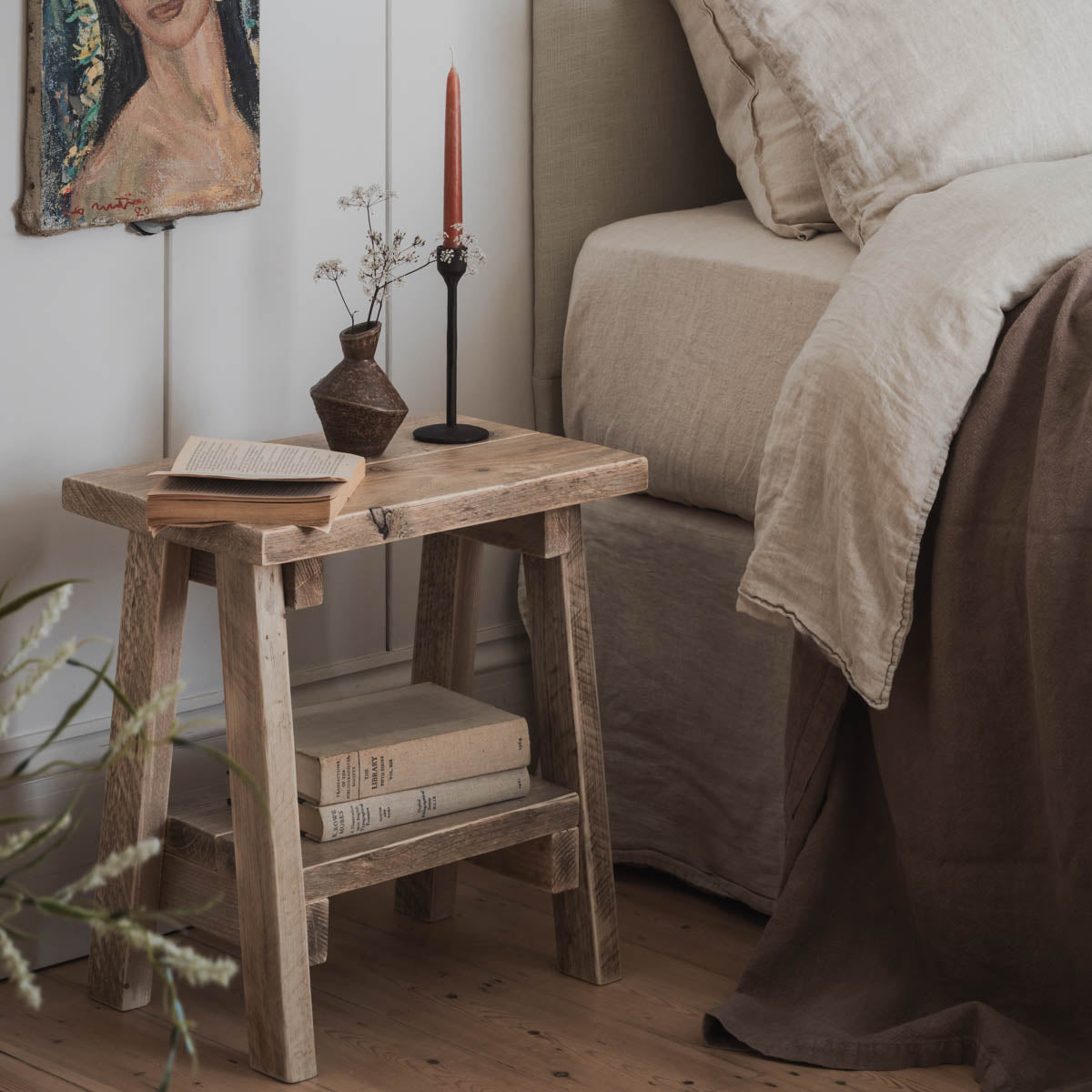 Splay Side Table &amp; Nightstand