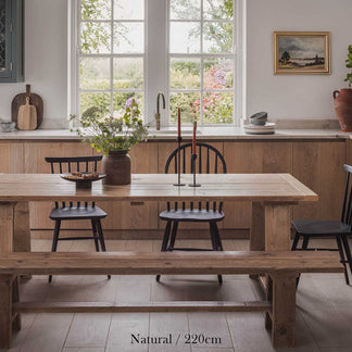 Barn Dining Table rustic solid wood handmade by Still&Bloom – Still and ...