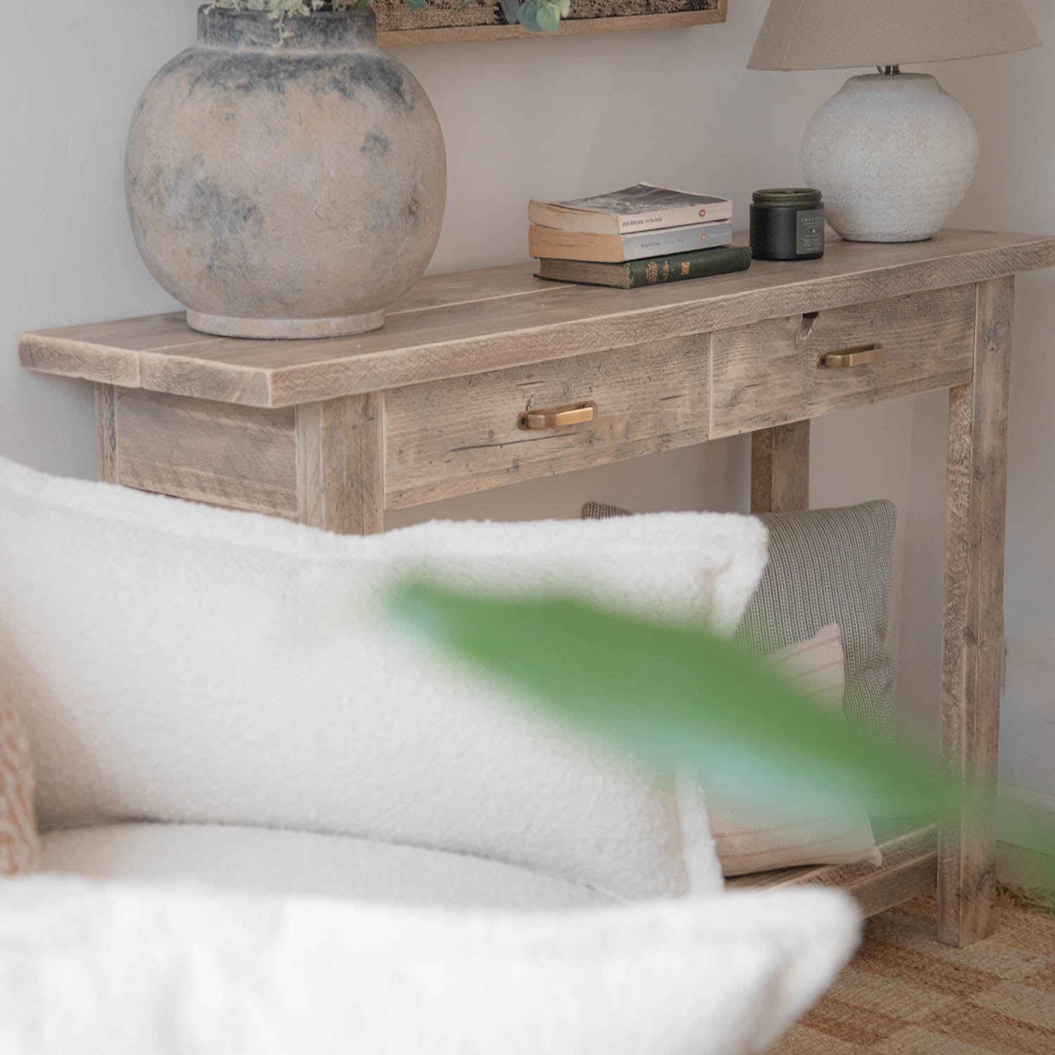 Two Drawer Shore Console Table