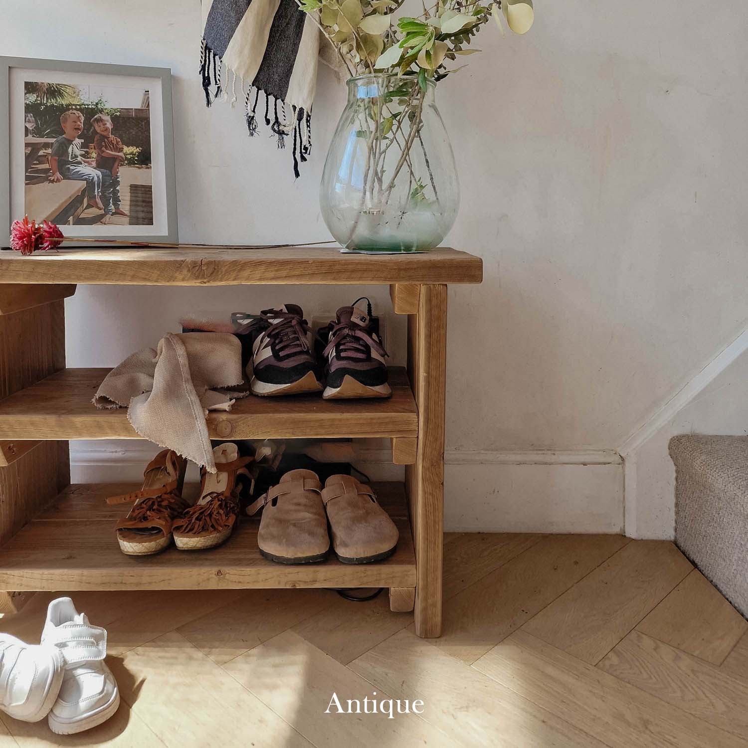 Shoe Rack and Bench