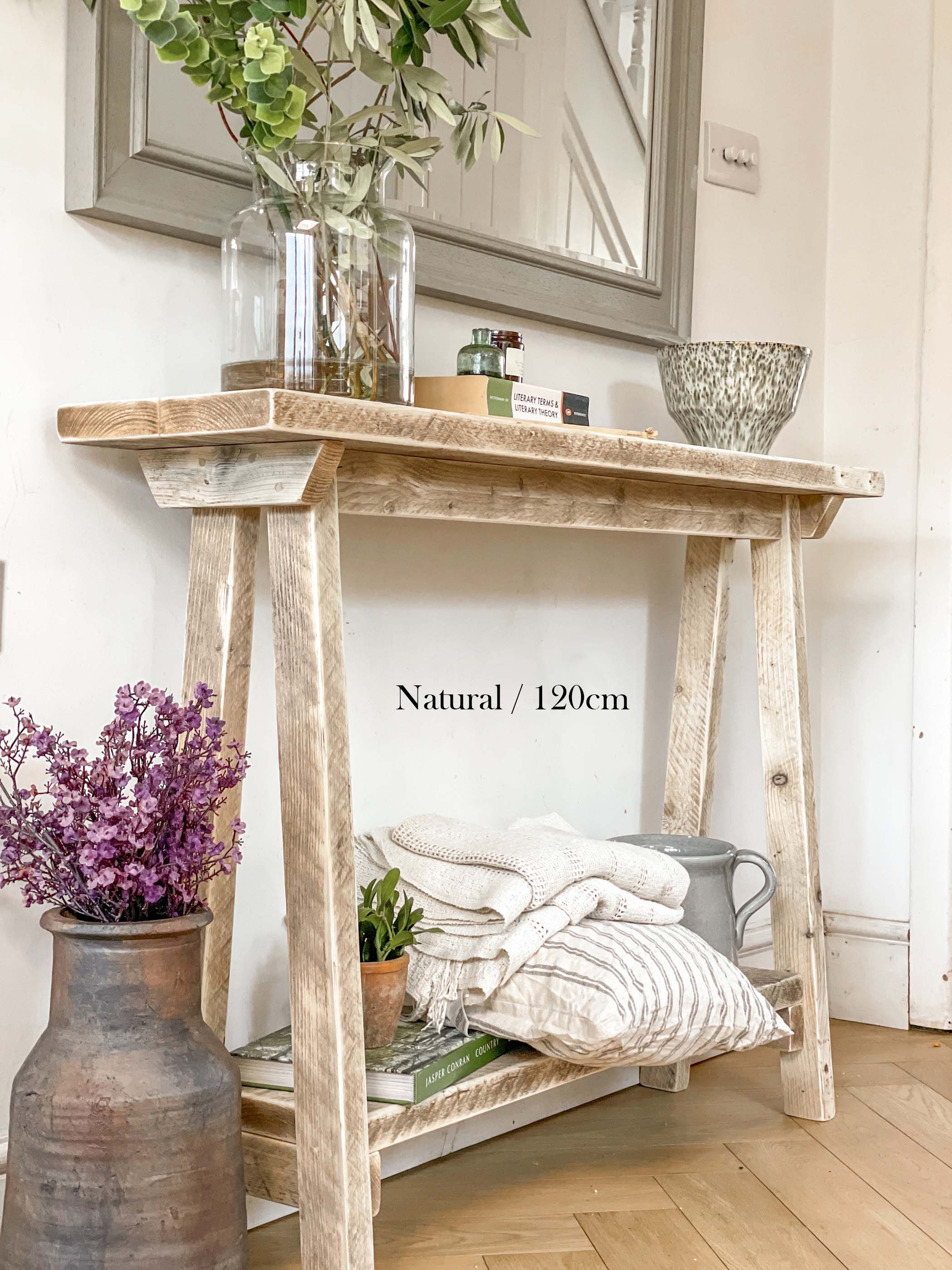 Mudroom on sale console table